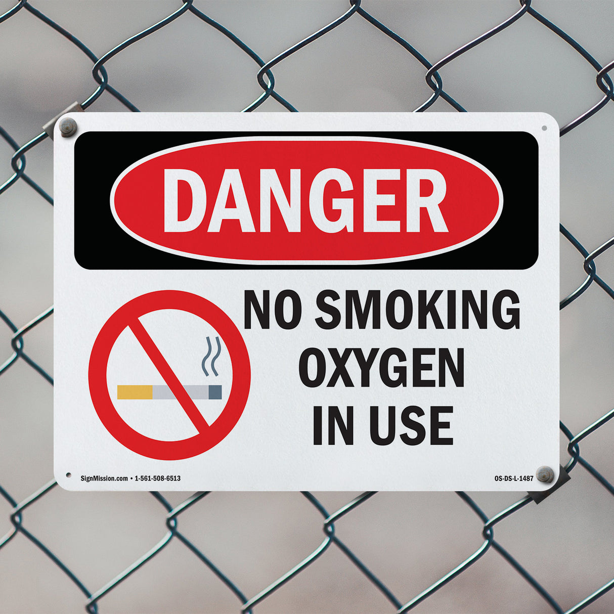 No Smoking Oxygen In Use