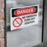 No Smoking Turn Off Ignition
