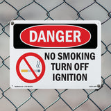 No Smoking Turn Off Ignition