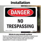 Portrait No Trespassing