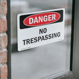 Portrait No Trespassing