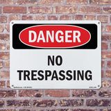 Portrait No Trespassing