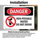 Non-Potable Water Do Not Drink