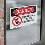 Non-Potable Water Do Not Drink