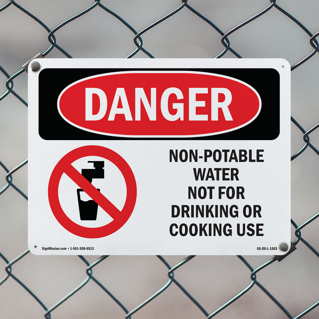 Non-Potable Water Not For Drinking Cooking