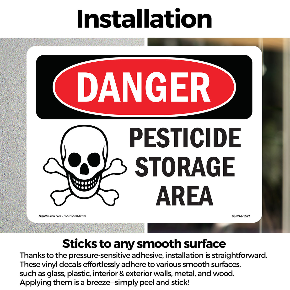 Pesticide Storage Area
