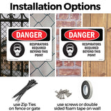 Respirators Required Beyond This Point