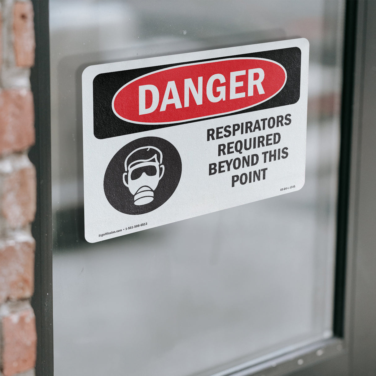 Respirators Required Beyond This Point
