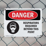 Respirators Required Beyond This Point