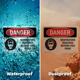 Respirators Required Beyond This Point