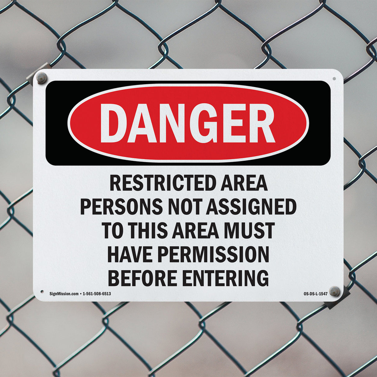 Restricted Area Persons Not Assigned