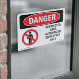 Restricted Area Authorized Employees Only