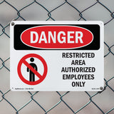 Restricted Area Authorized Employees Only