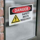 Safety Belts Required