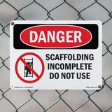 Scaffolding Incomplete Do Not Use