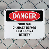 Shut Off Charger Before Unplugging Battery