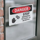 Stop Machinery To Clean  Oil Or Repair