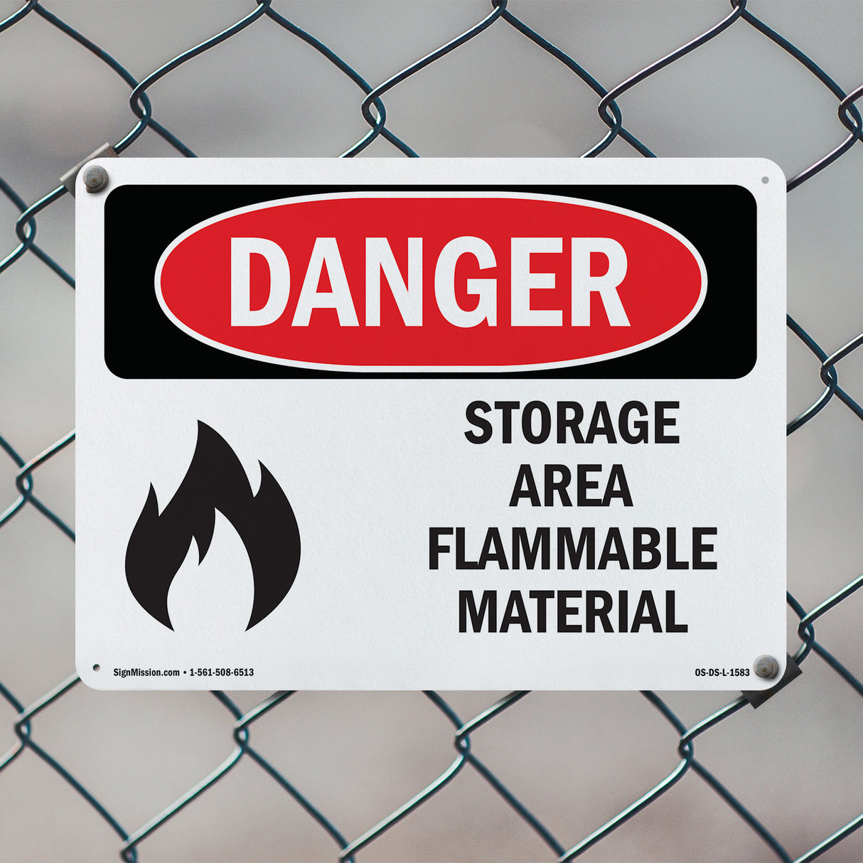 Storage Area Flammable Material