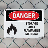 Storage Area Flammable Material