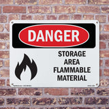 Storage Area Flammable Material