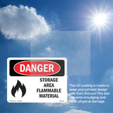 Storage Area Flammable Material