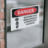 Sulfuric Acid Wear Goggles