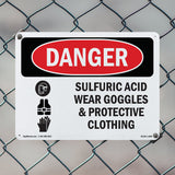 Sulfuric Acid Wear Goggles
