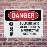 Sulfuric Acid Wear Goggles