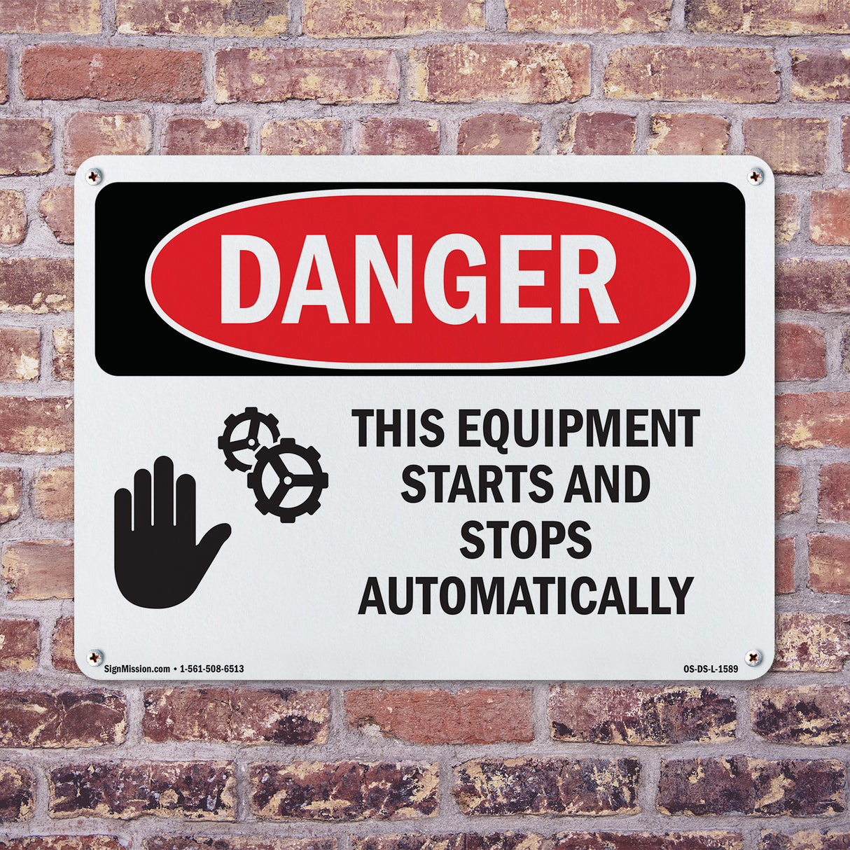 Equipment Starts And Stops Automatically