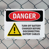 Turn Off Charger Before Disconnecting Cables