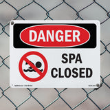 Spa Closed