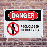 Pool Closed Do Not Enter