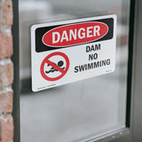 Dam No Swimming
