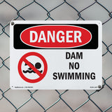 Dam No Swimming