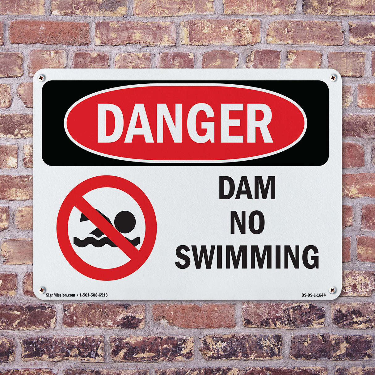 Dam No Swimming