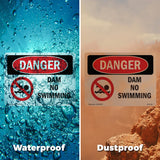 Dam No Swimming