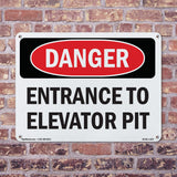 Entrance To Elevator Pit