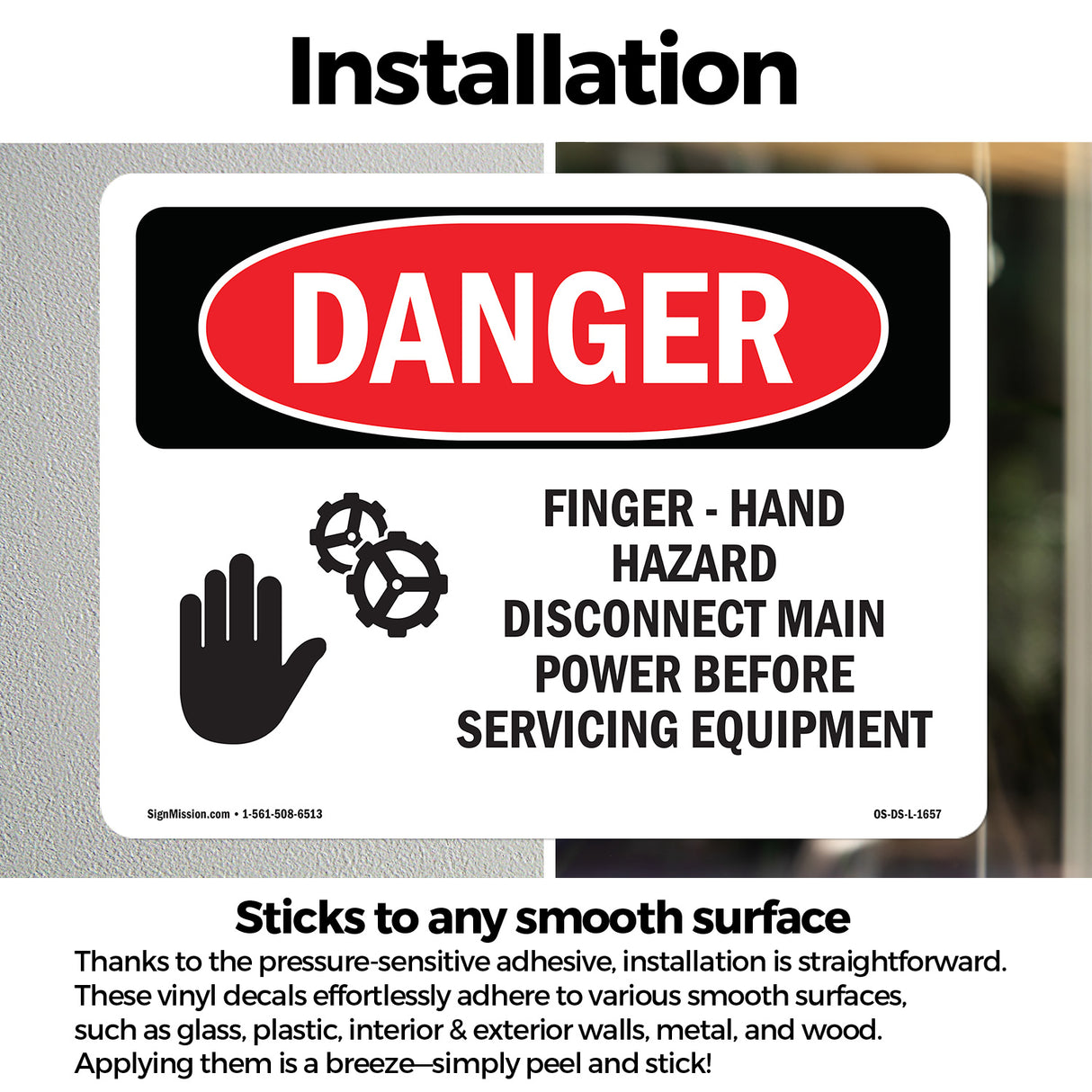 Finger - Hand Hazard