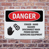 Finger - Hand Hazard