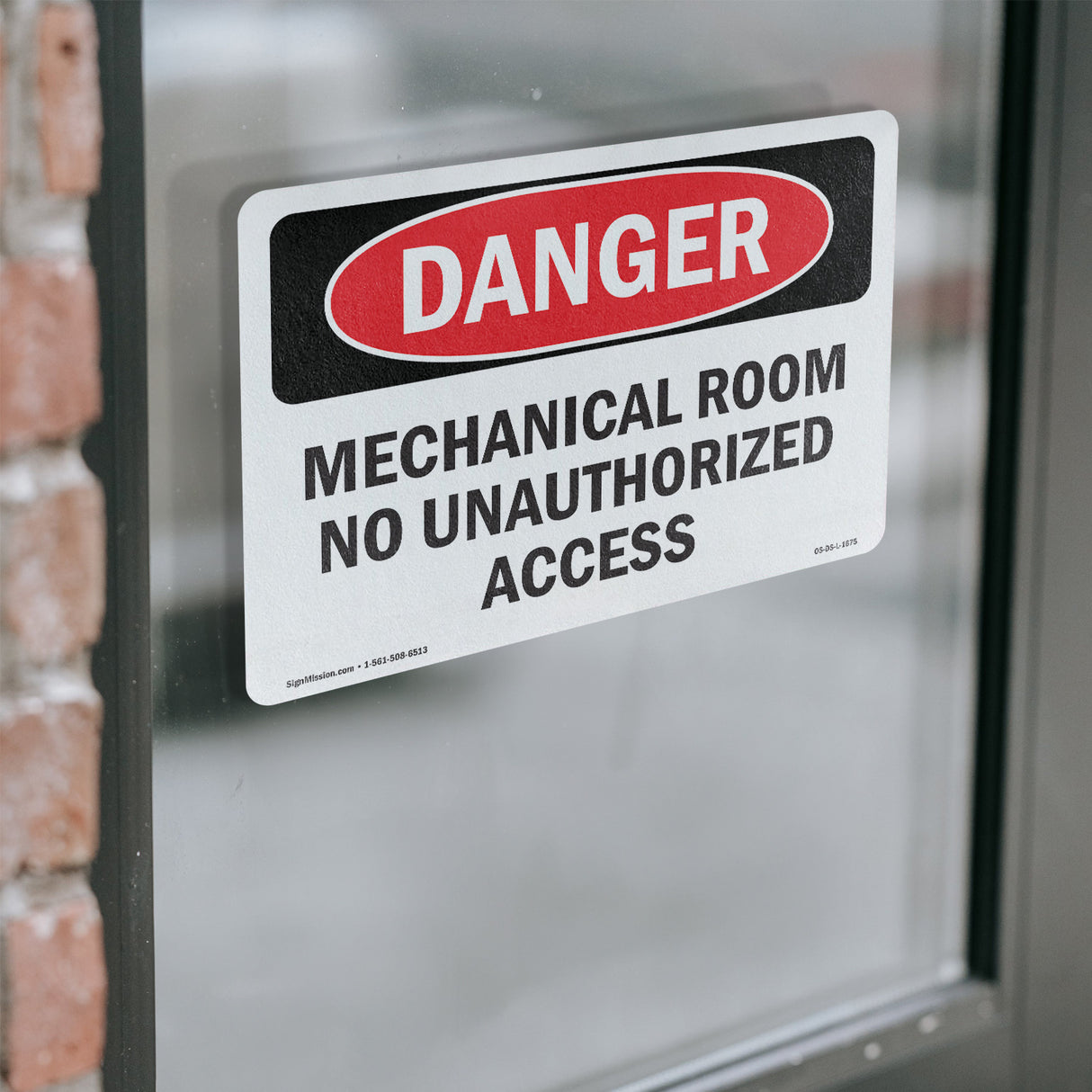 Mechanical Room No Unauthorized Access