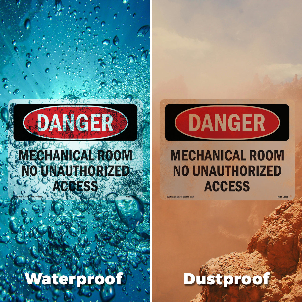 Mechanical Room No Unauthorized Access