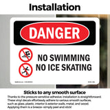 No Swimming No Ice Skating