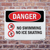 No Swimming No Ice Skating