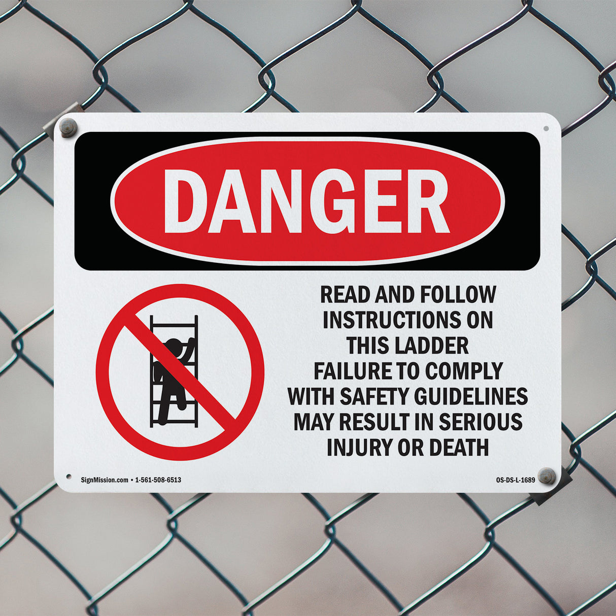 Read And Follow Instructions On This Ladder