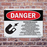 Restricted Access Strong Magnetic Field