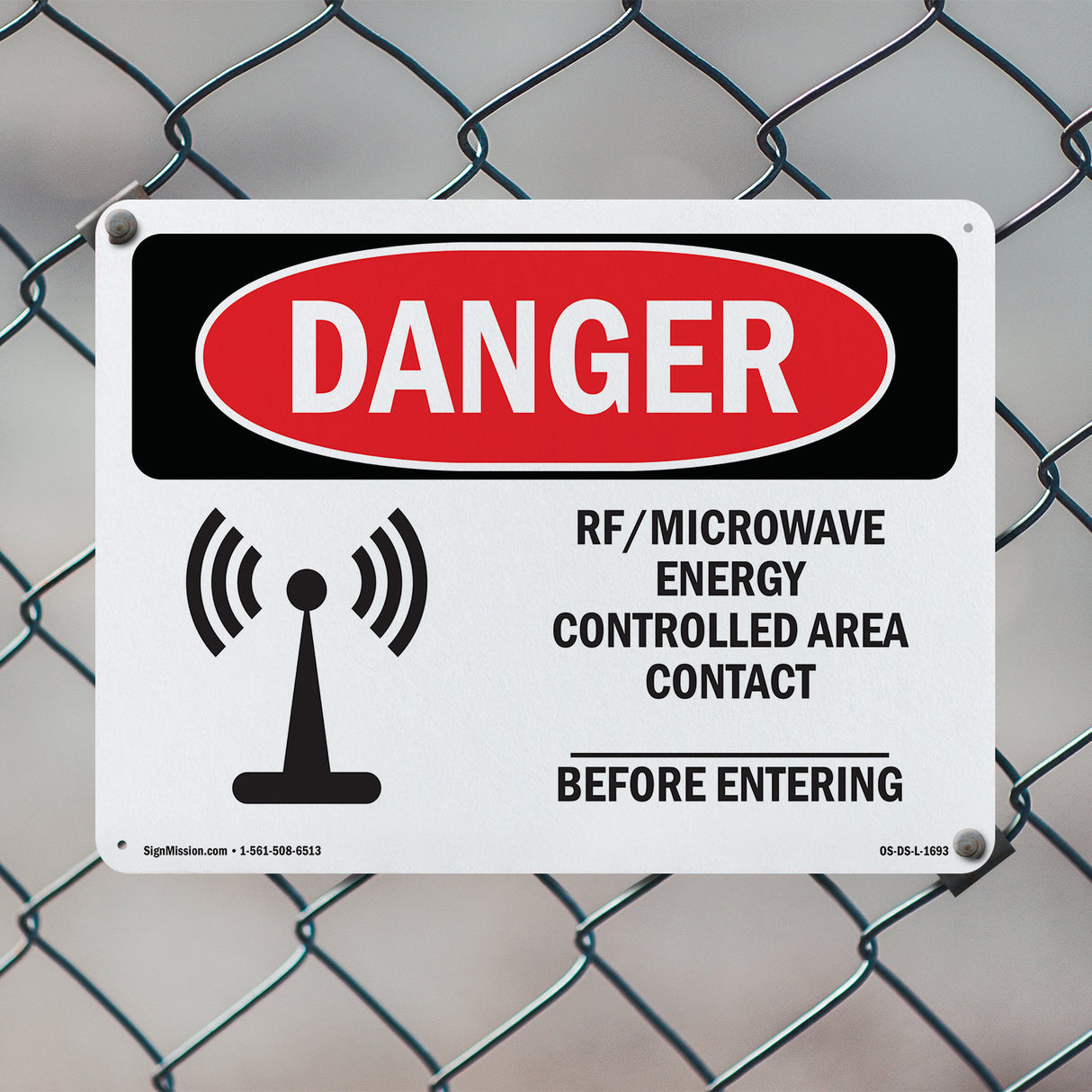 Rf Microwave Energy Controlled Area Custom