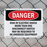 Risk Of Electric Shock More Than One