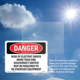 Risk Of Electric Shock More Than One