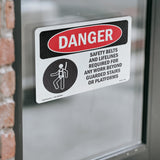 Safety Belts And Lifelines Required