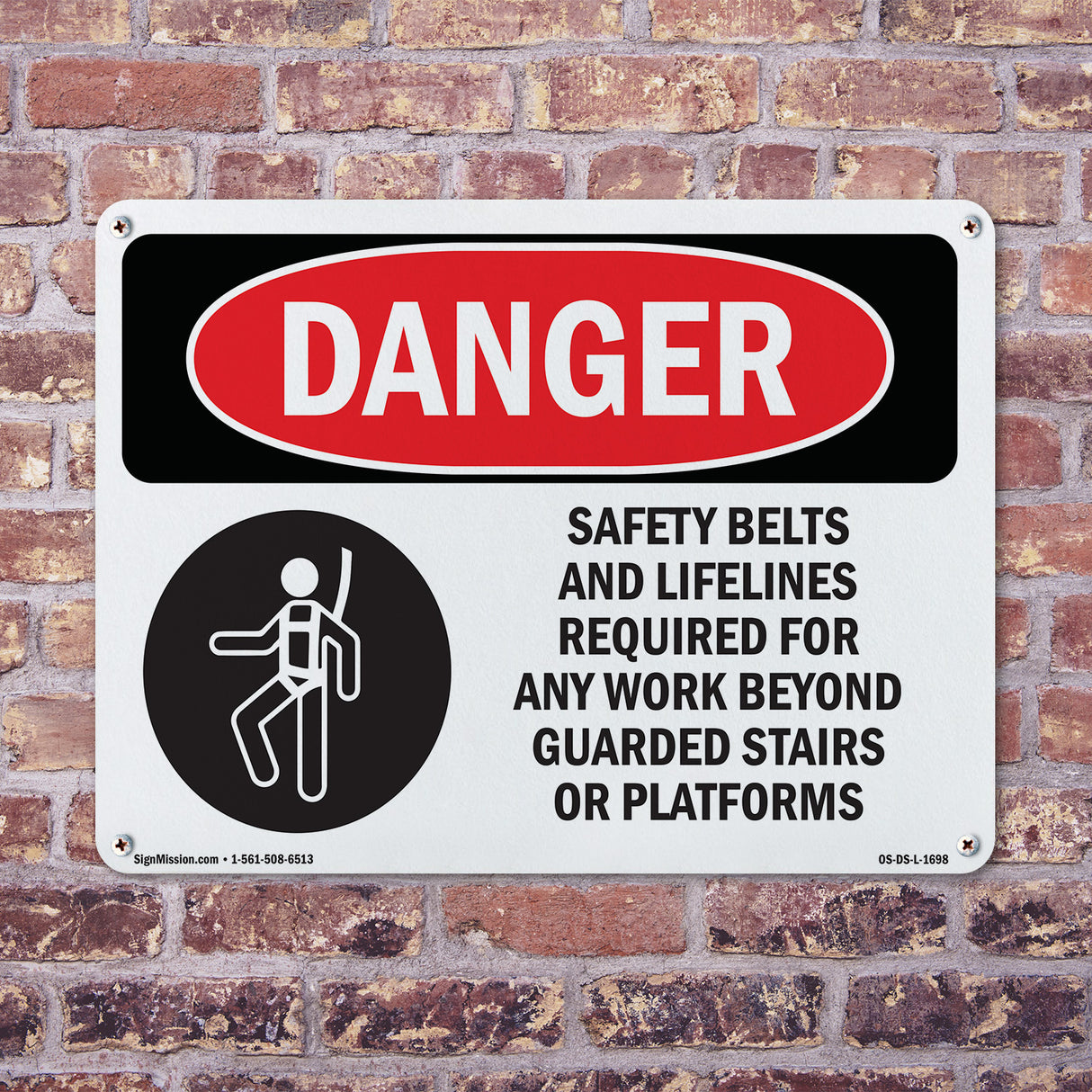 Safety Belts And Lifelines Required